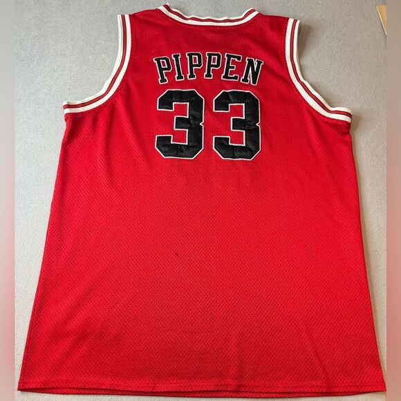 Vintage Nike SCOTTIE PIPPEN #33 Chicago Bulls Jersey - Picture 2 of 16